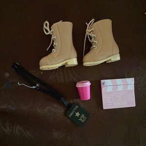 American girl doll director accessories